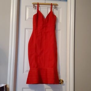 NWT Red bodycon dress